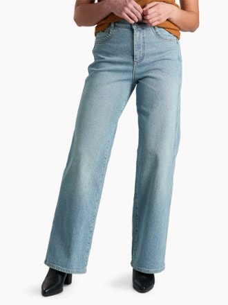 KUHL Kontour Rigid Wide-Leg Denim Pants - Women's 0