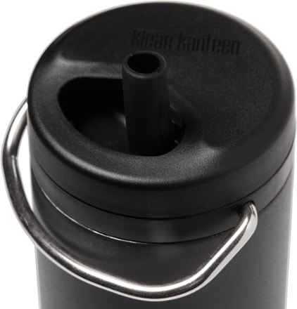 Klean Kanteen TKWide Recycled Insulated Water Bottle with Twist Cap - 20 fl. oz. Interior (Black)