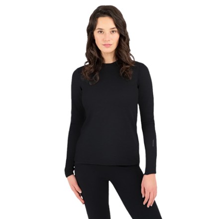 Terramar Women's 3.0 Thermawool Crew Base Layer Top