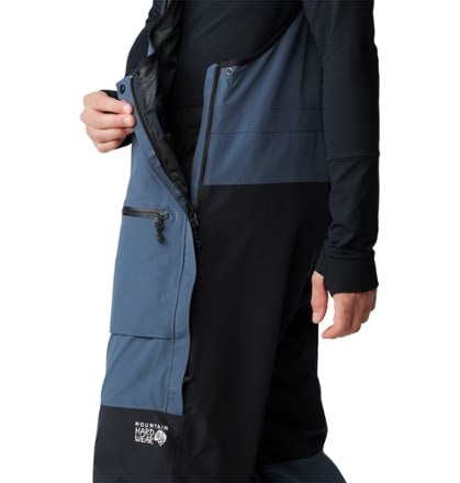 Mountain Hardwear First Tracks Bib Pants - Men's 7