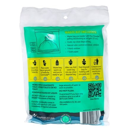 Cleanwaste Green Mountain Bag - Package of 12 1