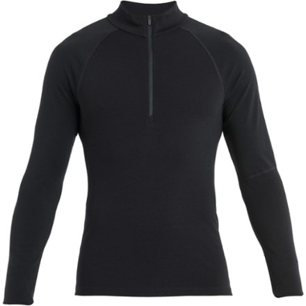 Icebreaker 300 MerinoFine Polar Long-Sleeve Half-Zip Thermal Base Layer Top - Men's 0
