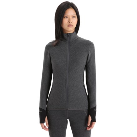 Icebreaker Women's Descender Long-Sleeve Zip Jacket