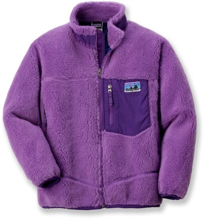 patagonia retro x jacket purple