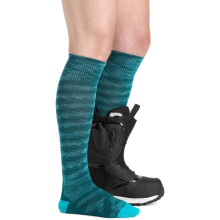 Darn Tough RFL Over-the-Calf Ultra-Lightweight Ski and Snowboard Socks - Women's 2