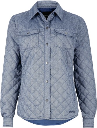 insulated denim shirt