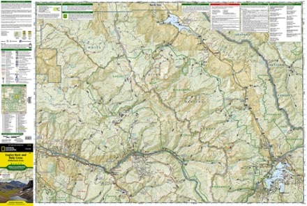National Geographic Eagles Nest and Holy Cross Wilderness Areas Topographic Map 2