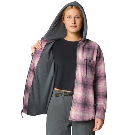 Mountain Hardwear Plusher Microchill Lined Shirt Jacket - Women's 6