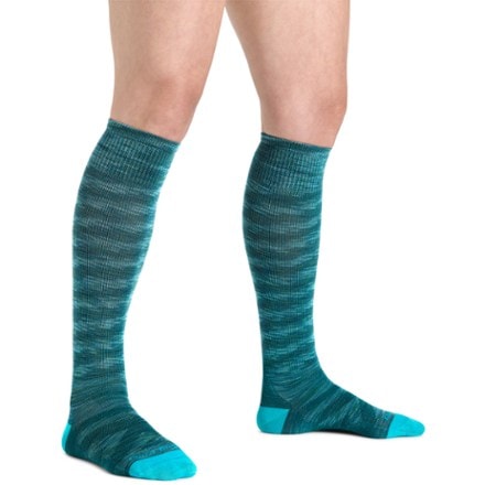 Darn Tough RFL Over-the-Calf Ultra-Lightweight Ski and Snowboard Socks - Women's 1