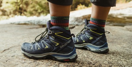 salomon x ultra 3 wide mid gtx womens