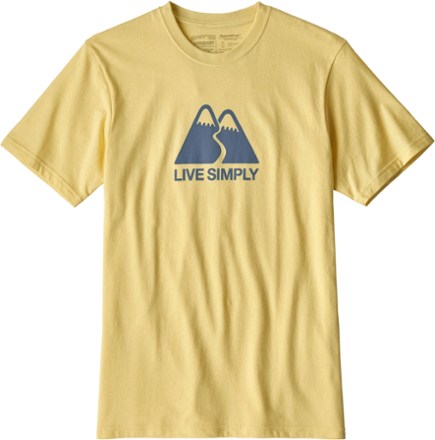 patagonia live simply t shirt