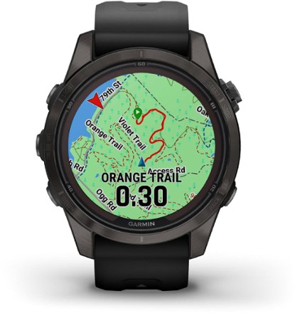 Garmin fenix 7S Pro Sapphire Solar Edition 9