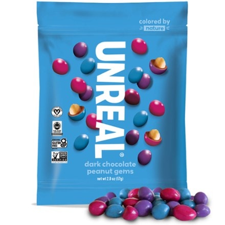 UNREAL Dark Chocolate Peanut Gems 0