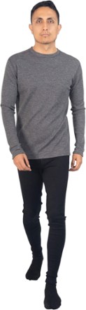 Arms of Andes 300 Alpaca Wool Long-Sleeve Crew Base Layer Top - Men's 2