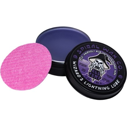 Spiral Wax Co. Lighting Lube Rub-On Snowboard Wax 1
