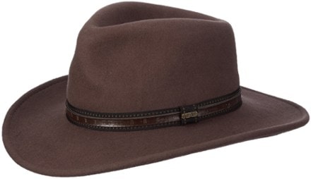 Scala San Antonio Wool Felt Outback Hat - Men's 0