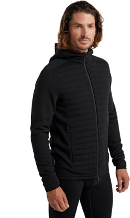 Icebreaker ZoneKnit Insulated Long-Sleeve Zip Fleece Hoodie - Men's 1