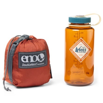 ENO DoubleNest Hammock 32 fl oz. water bottle not included