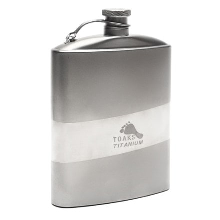 TOAKS Titanium Flat Flask Set 1