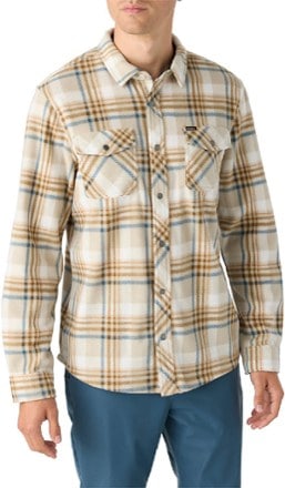 O'Neill Glacier Plaid Superfleece Flannel Shirt - Men's 0