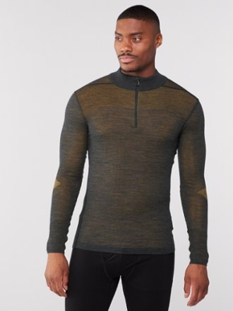 Smartwool Intraknit Thermal Merino Quarter-Zip Base Layer Top - Men's 1