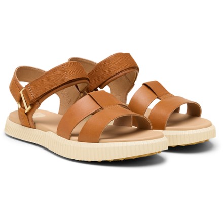 Sorel ONA AVE Ankle Strap Flat Sandals - Women's 4