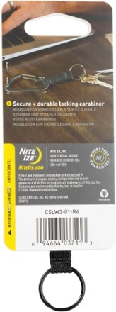 Nite Ize SlideLock Carabiner Key Ring 4