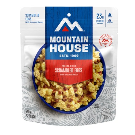 Mountain House Scrambled Eggs with Bacon - Single Serving 0