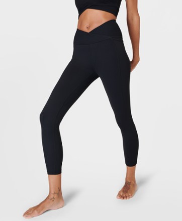 Sweaty Betty Super Soft Ultra-Lite 7/8 Wrap Yoga Leggings - Women's 4