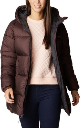 Columbia Puffect Mid Hooded Jacket - Women's 4