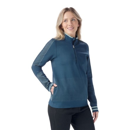 Smartwool Intraknit Merino Tech Half-Zip Top - Women's 1