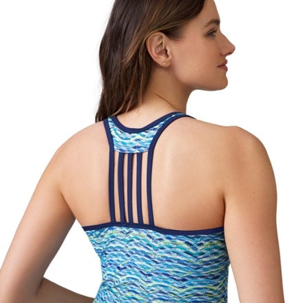 Free Country Lace Up Racerback Tankini Swimsuit Top - Women's 3