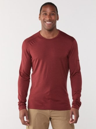 Icebreaker Merino 200 Oasis Long-Sleeve Crewe Thermal Top - Men's 1