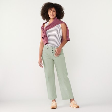 Stio Rivet Wide Leg Canvas Pants - Women's 3