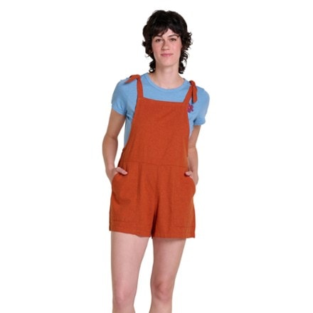 Toad&Co Taj Hemp Shorteralls - Women's 0