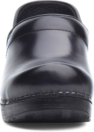 Dansko Professional Cabrio Clogs - Women's Front view (Black)