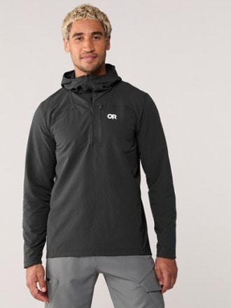 Outdoor Research Freewheel Half-Zip Bike Hoodie - Men's 1