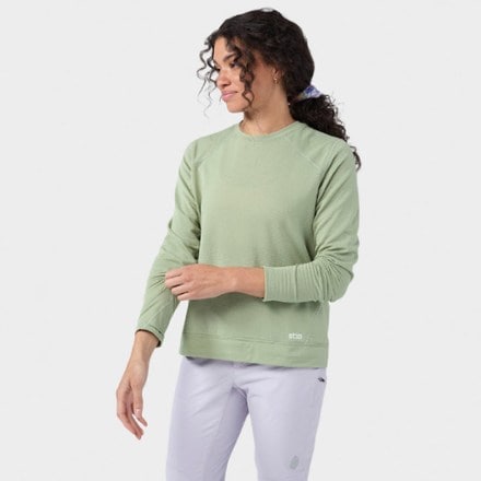 Stio Trax Power Grid Crew Pullover - Women's 4