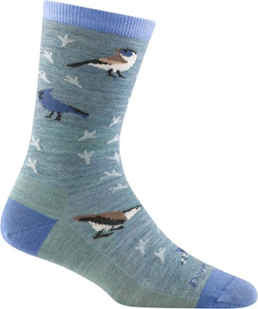 Darn Tough Twitterpated Crew Lightweight Lifestyle Socks - Women's 0