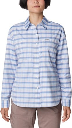 Columbia Silver Ridge Utility Patterned Long-Sleeve Shirt - Women's 0