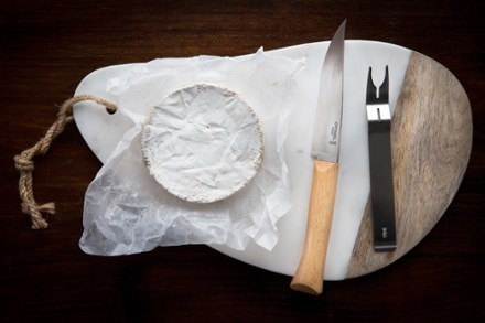 Opinel Cheese Knife and Fork Set 10