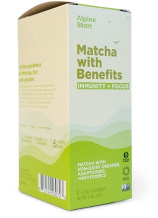 Alpine Start Instant Matcha with Benefits - Package of 5 7