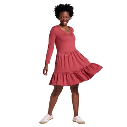 Toad&Co Marley Tiered Long-Sleeve Dress 2