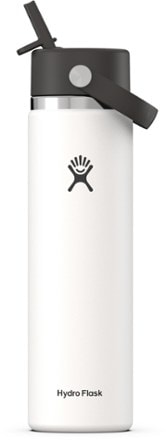 Hydro Flask Wide-Mouth Vacuum Water Bottle with Flex Straw Cap - 24 fl. oz. 0