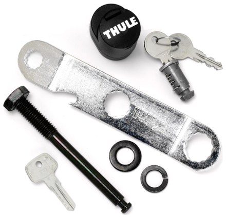 thule bike rack locking pin