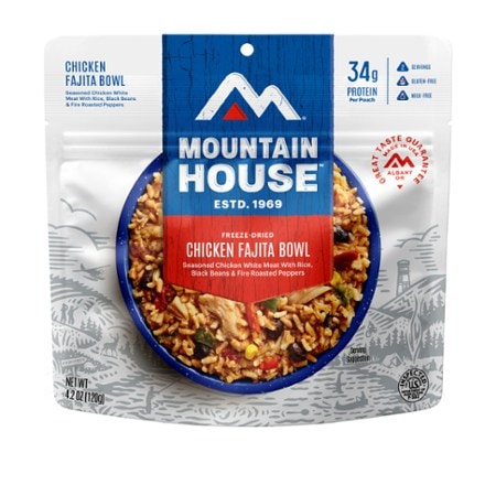 Mountain House Chicken Fajita Bowl - 2 Servings 0