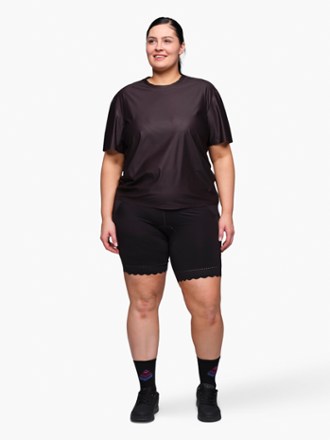 SHREDLY Biker Cham Cycling Shorts - Women's 3