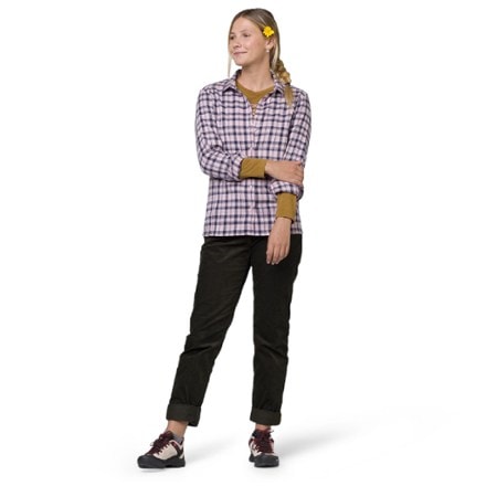 Salewa Fanes Flannel 5 PL Long-Sleeve Shirt - Women's 3