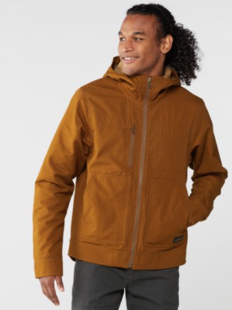 brooks jackets mens brown