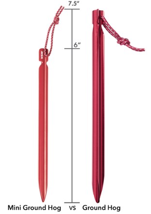 iit 30355 steel tent stakes 16 inch from